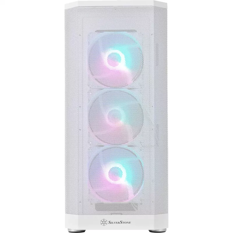 FARA 514X, tower-behuizing wit, gehard glas