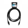 iBox IKU2D USB-kabel 3 m USB 2.0 USB A USB B zwart