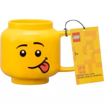 LEGO keramische mok Silly, groot geel