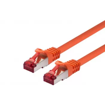 Netwerkkabel LOGON TCR66SS200O Cat6 S/FTP (S‑STP) oranje 20 m RJ-45–RJ-45