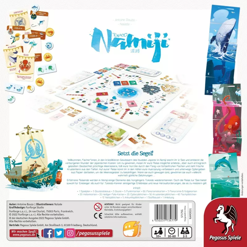 Namiji, bordspel