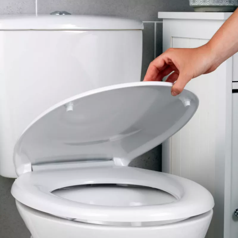 Toiletbril Beldray LA030252UFFEU7 — antibacterieel, onderhoudsvriendelijk design