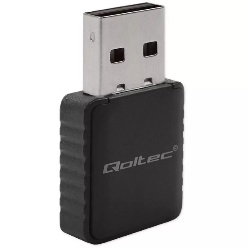 Draadloze USB-adapter QOLTEC 56988 dual-band 1300Mbps USB 3.0