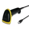 Qoltec 50867 laserbarcodescanner 1D/2D, USB, zwart