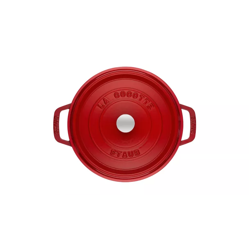 Staub 40509-840-0 gietijzeren braadpan 5,2 L rood