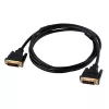 Akyga AK-AV-06 DVI-D Dual-Link-kabel (24+1), stekker op stekker, 1,8 m, zwart