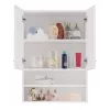 Topeshop POLA MINI DK witte badkamerkast wit