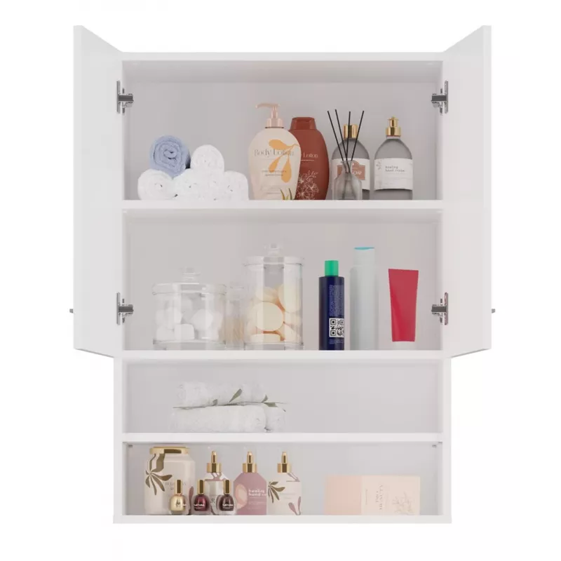 Topeshop POLA MINI DK witte badkamerkast wit