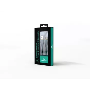 Type-C USB-oplaad- en datakabel, 1,5 m, groen