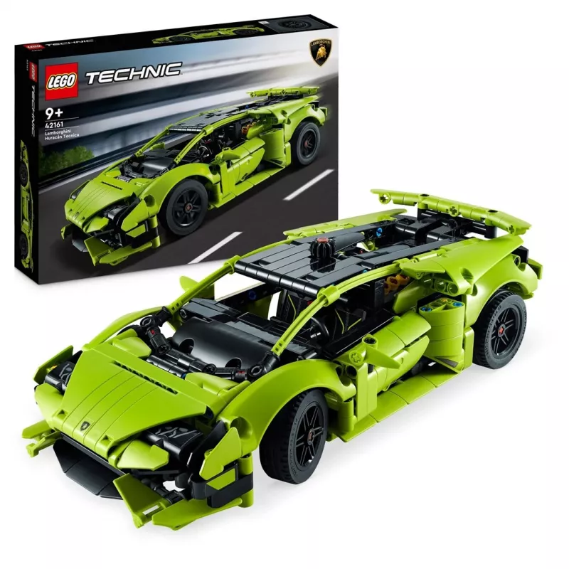 LEGO Technic constructiemodel-bouwpakket Lamborghini Huracán Tecnica schaal 1:10, 806 onderdelen, leeftijd 9+