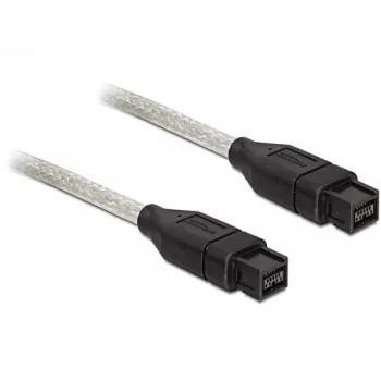 FireWire-kabel DeLOCK FireWire B/B 1,0 m grijs