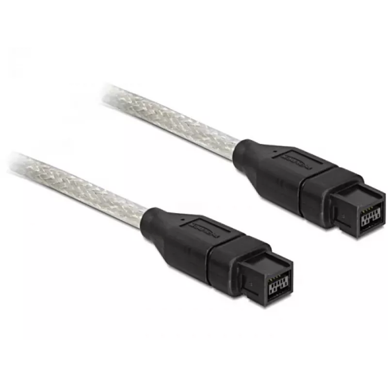 FireWire-kabel DeLOCK FireWire B/B 1,0 m grijs