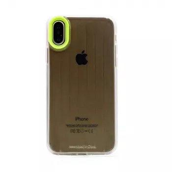 Handyhoesje Devia Yonger Series voor iPhone XS / X (5,8 inch) — geel