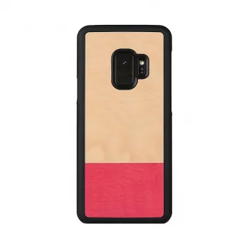 Smartphonehoesje man and wood voor Samsung Galaxy S9 — zwart Mismatch-design
