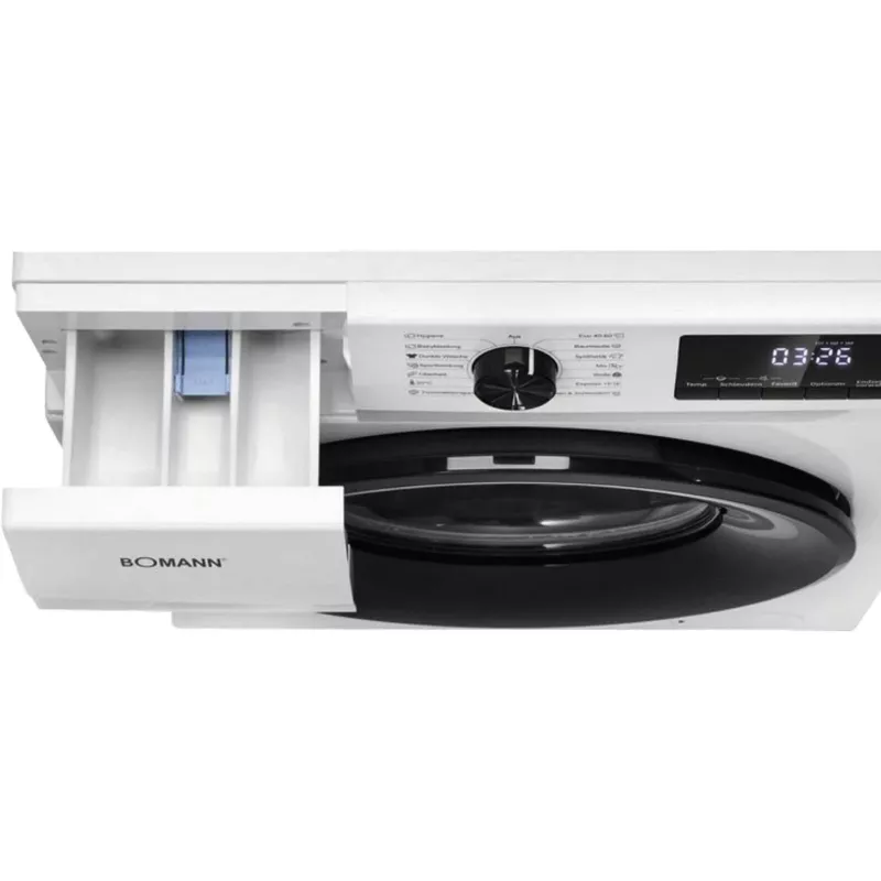 Voorlader wasmachine BOMANN WA7175 — 7 kg, 1400 t/min, energieklasse A, wit