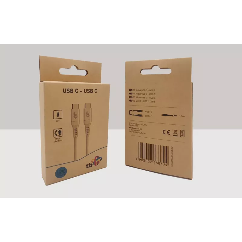 TB Touch Eco Friendly USB C 2.0 - USB C-kabel