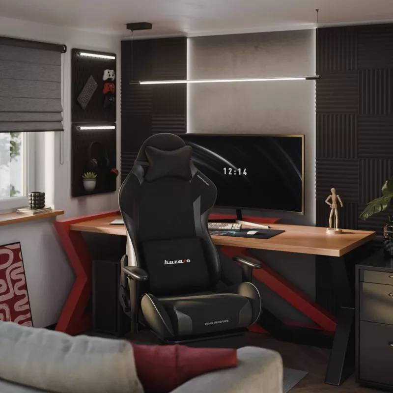 Huzaro Force 5.7 zwart gaming-stoel