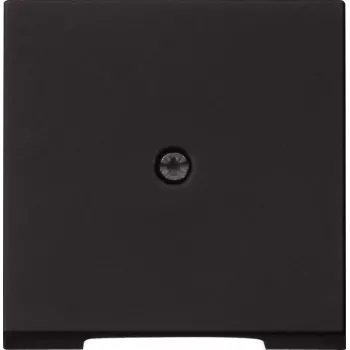 Afdekplaat Gira afdekking sw voor kabeldoorvoer model 0274005, zwart