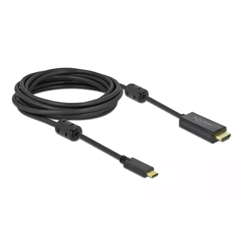 Actieve USB Type-C-naar-HDMI-kabel DeLOCK 85972 4K 60 Hz 5 m