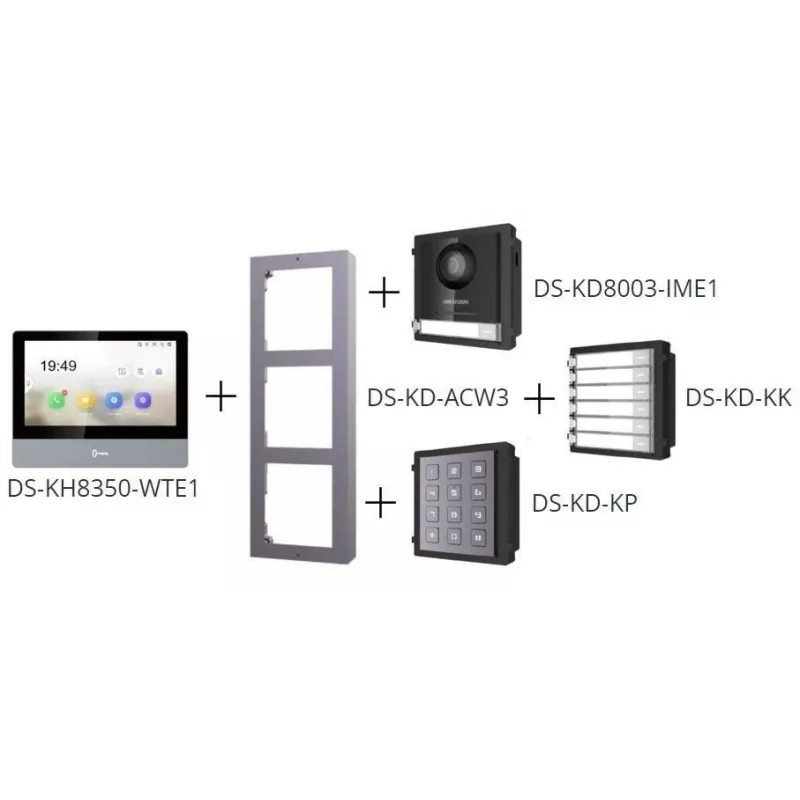 Oproepmodule (6 toetsen) HIKVISION DS-KD-KK
