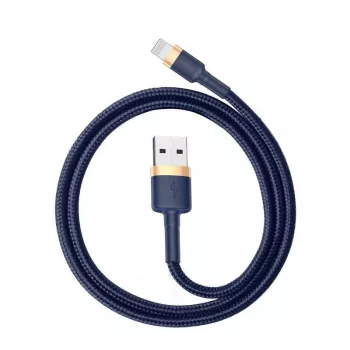 Lightning-kabel Baseus CALKLF-CV3 2 m blauw goud