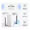 Mercusys MA30H AC1300 High Gain dualband wifi-USB-adapter, zwart