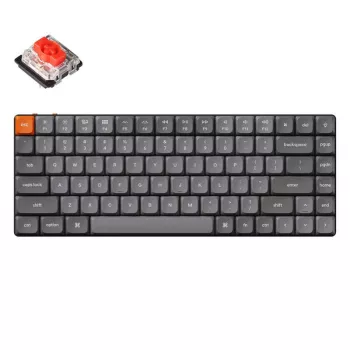 Keychron K3 Max toetsenbord Universeel USB RF Draadloos Bluetooth Grijs 75%