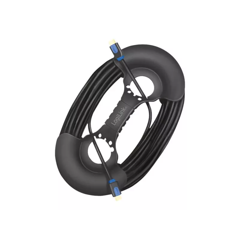 Kabelorganizer LogiLink KAB0068 universeel zwart polypropyleen 1 stuk