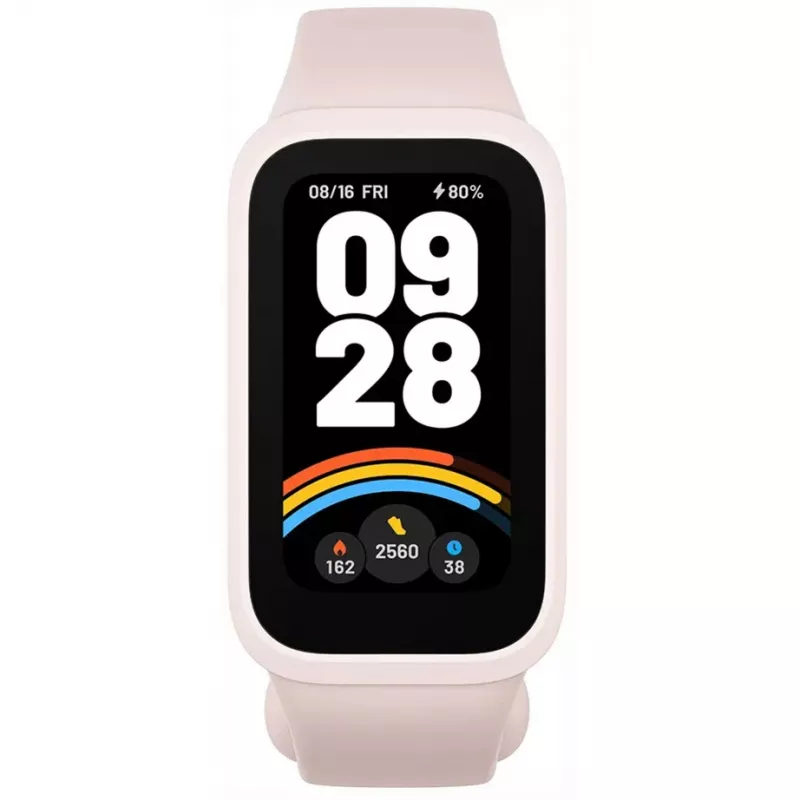 Xiaomi Smart Band 9 Active BHR9917GL activiteitentracker, 1,47 inch (3,73 cm) TFT, Bluetooth 5.3, 5 ATM, roze