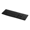Logitech K270 draadloos toetsenbord met Unifying-ontvanger in zwart