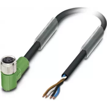 Phoenix Contact sensor-/actorkabel M8 (90°) bus open 10,0 m (SAC-4P-10,0-PUR/M 8FR)