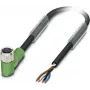 Phoenix Contact sensor-/actorkabel M8 (90°) bus open 10,0 m (SAC-4P-10,0-PUR/M 8FR)