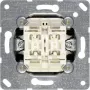 Wandschakelaarmodule JUNG 505 U 1P, 1-polig 10 A, 250 V – metallic white