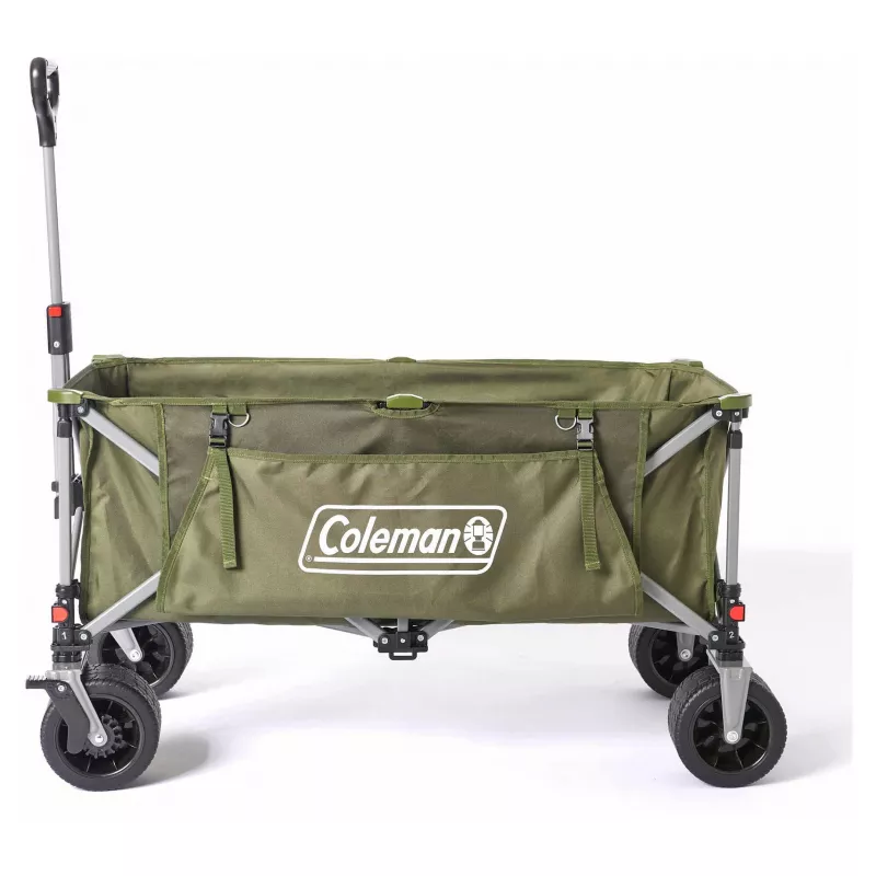 Campingtrolley COLEMAN 2226531 — 132 L, polyester hoes, stalen frame, 1160×600 mm