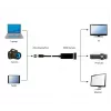 Gembird A-MDPM-HDMIF-02 Videokabel-adapter Mini DisplayPort HDMI type A (standaard) zwart