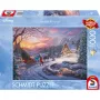 Thomas Kinkade Studios: Disney Dreams Collection - Cinderella Bringing Home the Tree, puzzel 1000 stukjes