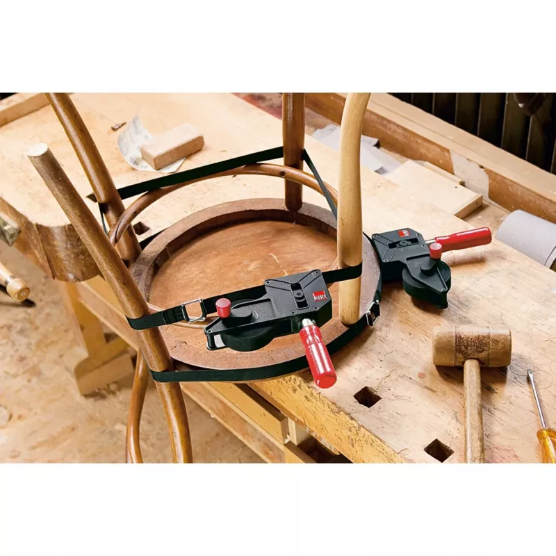 Bandklem Bessey BAN700 7 m zwart rood