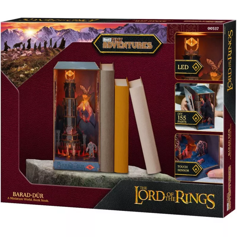 Plastic modelbouwpakket REVELL Tiny Adventures In de ban van de Ring „Barad-Dûr” (knutselen) 00537