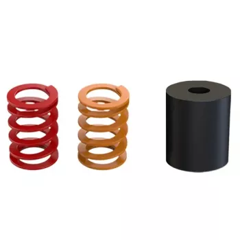 Moza Racing SR-P accessoireset, pedaal accessoireset, zwart, oranje, rood, MOZA, SR-P, 3 stuks