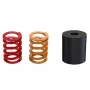 Moza Racing SR-P accessoireset, pedaal accessoireset, zwart, oranje, rood, MOZA, SR-P, 3 stuks