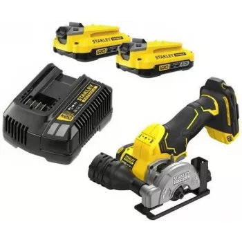 Brushless multitool 76mm met accu 2x2AH