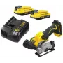 Brushless multitool 76mm met accu 2x2AH
