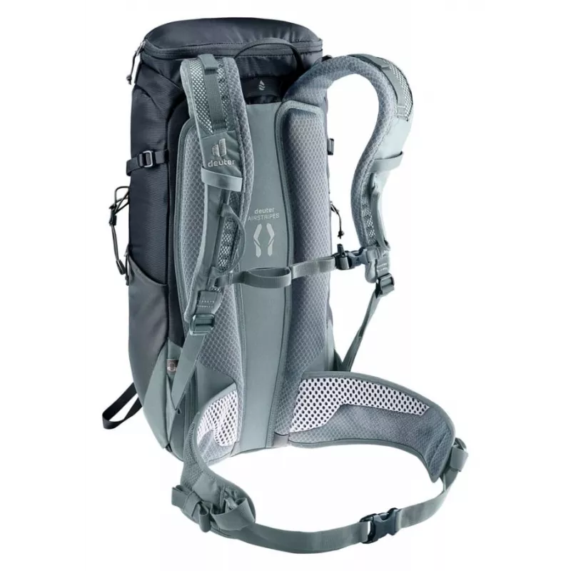 Rugzak DEUTER Trail 18 I — dagrugzak, 18 L, zwart/schiefer