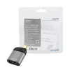 LogiLink CUA0204 USB-C naar DisplayPort-adapter zwart grijs