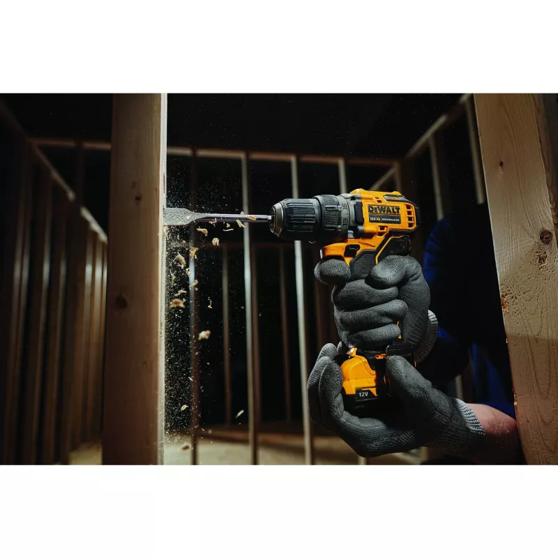 Accuschroevendraaier DeWALT DCD701D2-QW, 12V, 1500 t/min, 57,5 N·m, 2x2 Ah accu's