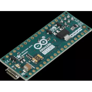 Arduino microcontrollerbord, Micro zonder aansluiting ATmega32u4 (A000093)