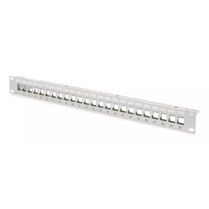 Digitus modulair patchpanel 24-poorts DN-91410-24 RJ-45 Cat6a grijs