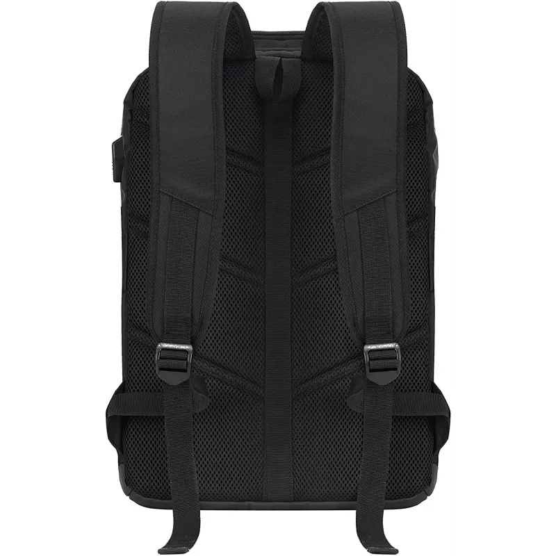 Laptoprugzak Tellur TLL611282 met USB-aansluiting en verlichte streep, zwart