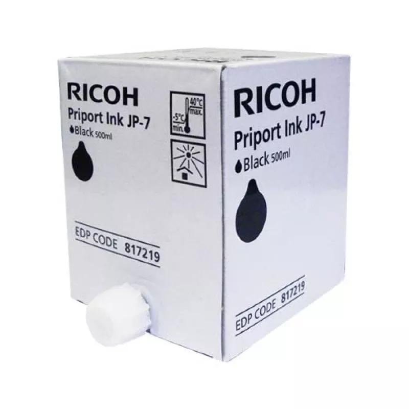 Ricoh JP7 – 500 ml – zwart – toner navulling – voor Priport JP 750, JP750