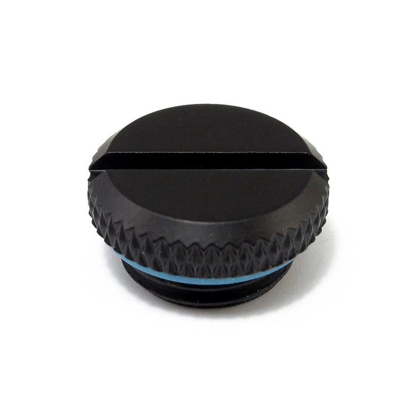 XSPC Plug V2 G1/4 inch Ag - 10-pack, mat zwart